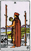 [picture of 2 of Wands]